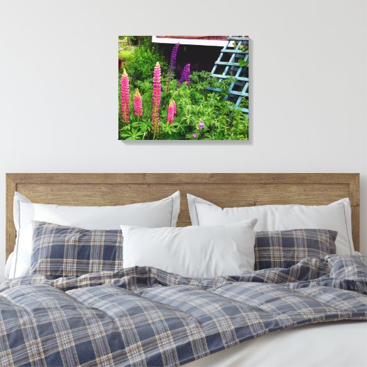 Lupine Canvas Afdruk (Insitu (Slaapkamer))