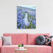 Lupine Field Canvas Afdruk (Insitu (Woonkamer))