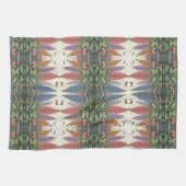 Lupine Flowers n Butterflies  Patroon Theedoek (Horizontaal)