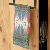 Lupine Flowers n Butterflies  Patroon Theedoek