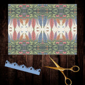 Lupine Flowers n Butterflies  Patroon Tissuepapier