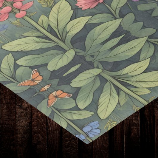 Lupine Flowers n Butterflies  Patroon Tissuepapier