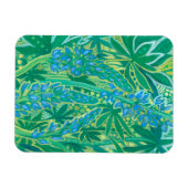 Lupine Flowers, Summer Wildflower Painting Magneet (Horizontaal)