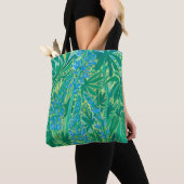 Lupine Flowers, Summer Wildflower Painting Tote Bag (Dichtbij)