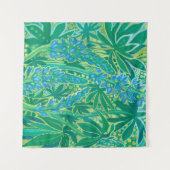 Lupine Flowers, Summer Wildflower Painting Wandkleed (Voorkant (horizontaal))