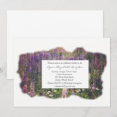 Lupine Invitation Kaart (Voorkant / Achterkant)