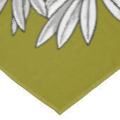 Lupine Mosterd Gele Botanische Tafelkleed (Gekanteld)