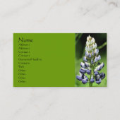Lupine Natuur Visitekaartje (Voorkant)