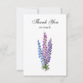 Lupine Note Card Bedankkaart (Voorkant)