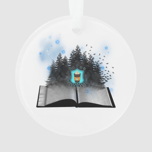 Lupine Ornament (achterkant)