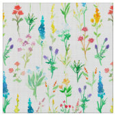 Lupine papavers Wilde bloempitten Stof (Close Up)