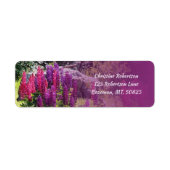 Lupine Return Address Label (Voorkant)