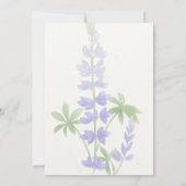 Lupine Schaduw Kaart (Achterkant)