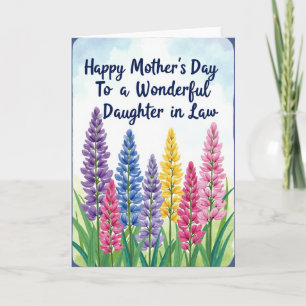Lupine Schoondochter Kaart