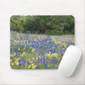 Lupine, sleutelbloem en flox muismat (Met muis)