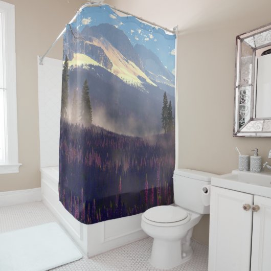 Lupine Vale Douchegordijn (In situ)