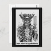 Lupine van het Pepperbox Bataljon Briefkaart (Voorkant / Achterkant)