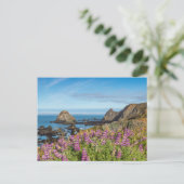 Lupine Wildflower Hoesje The Hills Briefkaart (Staand voorkant)