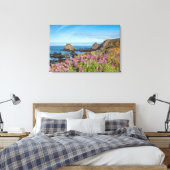 Lupine Wildflower Hoesje The Hills Canvas Afdruk (Insitu (Slaapkamer))