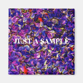 Lupinebladeren Magneet (Voorkant)