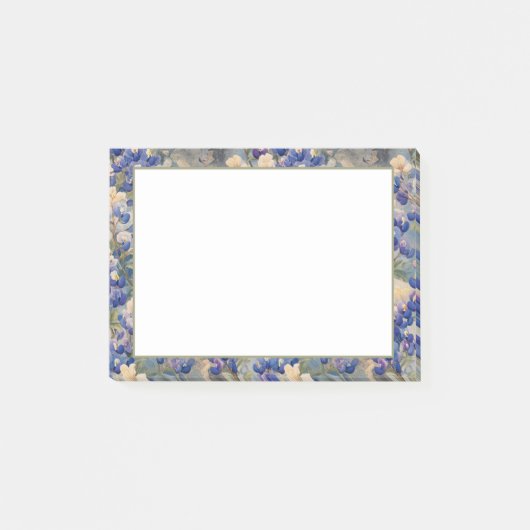 Lupinebloemen in velden post-it® notes (Voorkant)