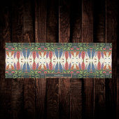 Lupinebloemen Vlinders Bloemmonogram Yogamat