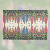 Lupinebloemen Vlinders  bloempatroon Kussensloop