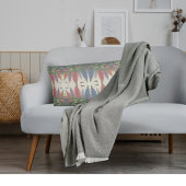 Lupinebloemen Vlinders  bloempatroon Kussensloop