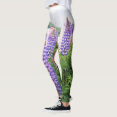 Lupinen in de wilde natuur Leggings (Links)