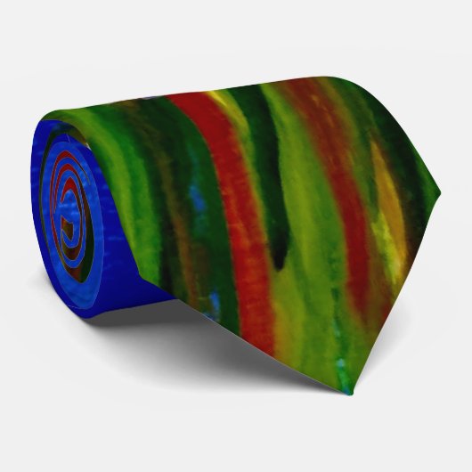 Lupinen in een Grassy-weide Stropdas (Opgerold)