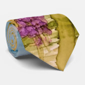 Lupinen in het wild stropdas (Opgerold)