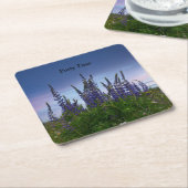 Lupinen    kartonnen onderzetters (Schuin)