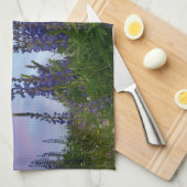 Lupinen     theedoek (Quarter Fold)