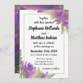 Lupines als verbeelding, geluk & nieuw begin kaart (Voorkant / Achterkant)