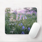 Lupines en Irises Muismat (Met muis)