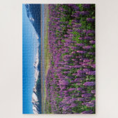 Lupines in Bloom | Keniaanse bergen, Alaska Legpuzzel (Verticaal)