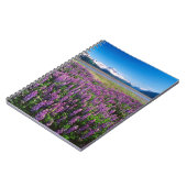 Lupines in Bloom | Keniaanse bergen, Alaska Notitieboek (Linkerzijde)