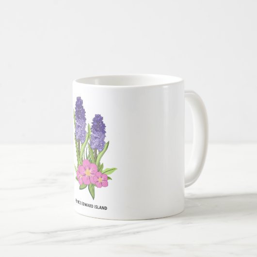 Lupines & wilde Rozen PEI Mok (Voorkant rechts)