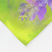 Lupineschildering - Oorspronkelijke blowerende kun Fleece Deken (Hoek)