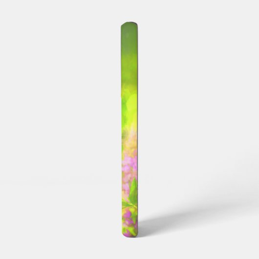 Lupineschildering - Oorspronkelijke blowerende kun Samsung Galaxy Hoesje (Linkerkant)