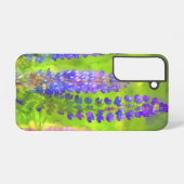 Lupineschildering - Oorspronkelijke blowerende kun Samsung Galaxy Hoesje (Achterkant horizontaal)