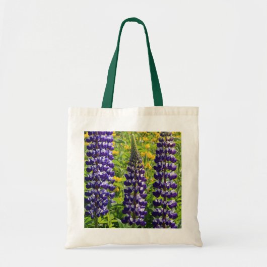 Lupins Tote Bag (Voorkant)