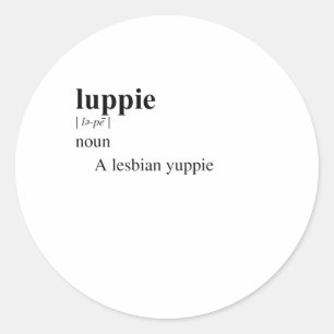 LUPPIE RONDE STICKER