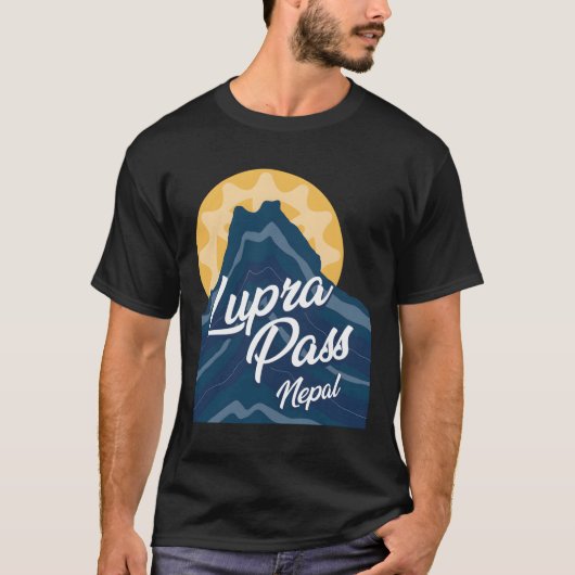 Lupra Pass - Nepal T-shirt (Voorkant)