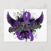 Lupus Awareness 16 Briefkaart (Voorkant)