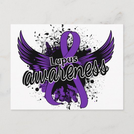 Lupus Awareness 16 Briefkaart (Voorkant)
