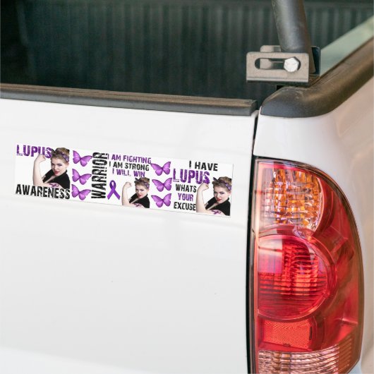 Lupus Awareness Bumpersticker (Op Truck)