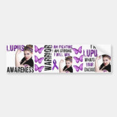 Lupus Awareness Bumpersticker (Voorkant)