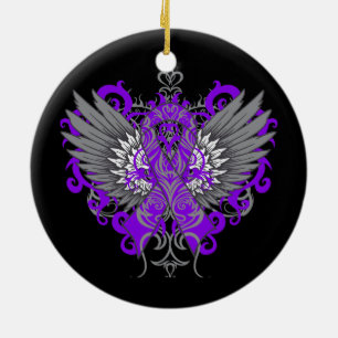 Lupus Awareness Cool Wings Keramisch Ornament