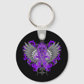 Lupus Awareness Cool Wings Sleutelhanger (Voorkant)